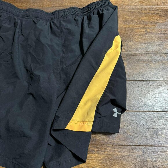 Mens Under Armour swimming trunks XL Black & Yellow - Picture 9 of 11